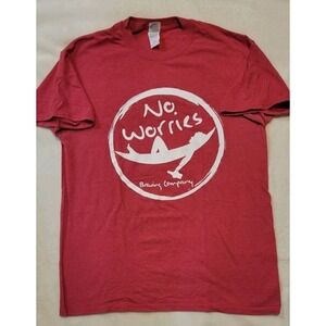 NO WORRIES BREWING COMPANY HAMDEN, CT MENS TEE SHIRT SIZE MEDIUM